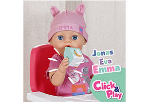 Baby Born Breakfast Pack For Click And Play Doll
